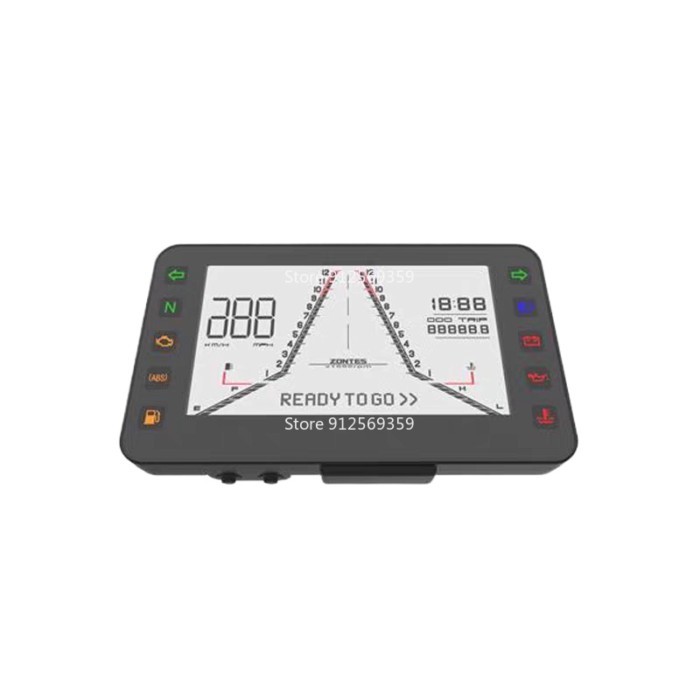FOR ZONTES ZT 310X 310 X ZT 310T 310 T18 Original Electronic Instruments Odometer Stopwatch Speedom