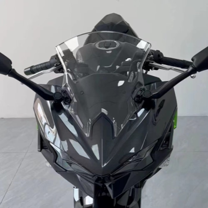 For Kawasaki Ninja 500 SE 2024 2025 NINJA500 Motorcycle Windscreen Wind Deflectors Double Bubble Wi
