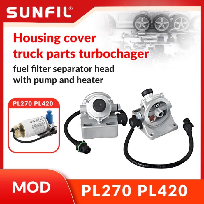 valtra preline racor mann PL270 PL420 housing cover truck parts turbochager  fuel filter separator