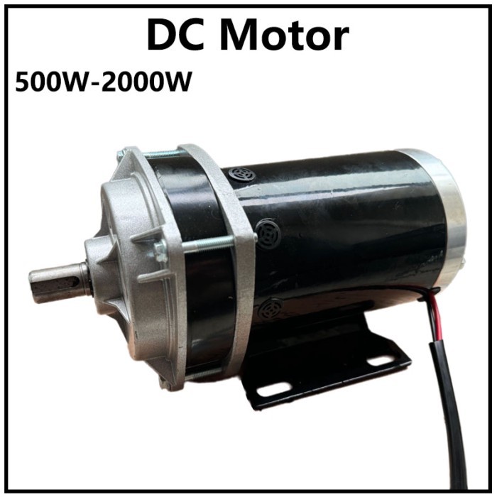 1000W DC Motor Permanent Magnet Motor Micro Brushed Motor Brushed High Permanent Magnet 500RPM Gear