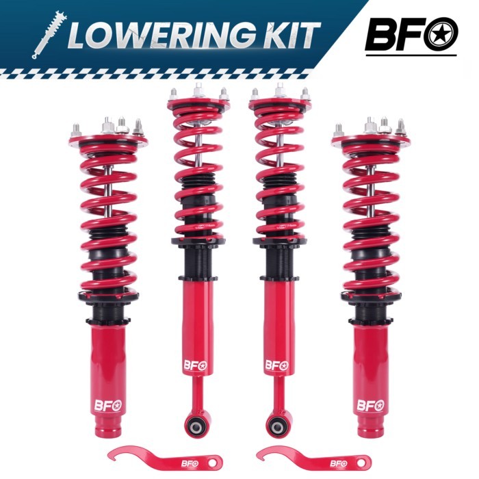 BFO Coilovers Lowering Suspension Kit For Honda Accord 1998-2002 Acura TL 99-03