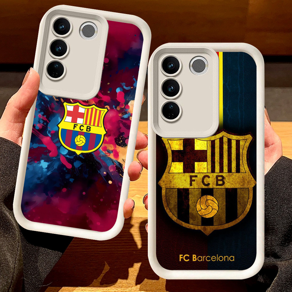 G-26 Barcelona Casing สําหรับ VIVO Y81 Y81s V29 V29E Y100 Pro สีดําและสีขาว
