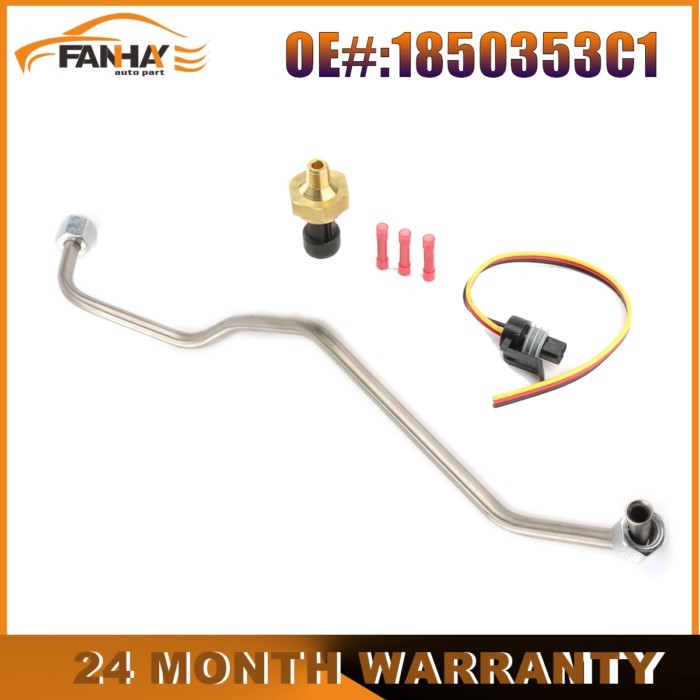 1850353C1 4C3Z9J460A 1C3Z9D477AA F7TZ9J460AA Exhaust Back Pressure Sensor w/ Plug &Tube Kit For For