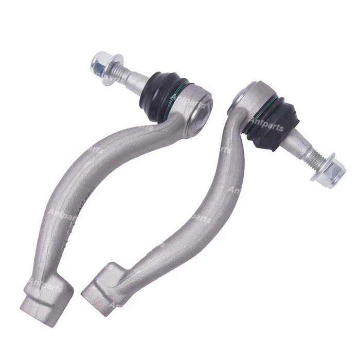 2Pcs Auto Car Suspension Parts Front Steering Outer Tie Rod Ends For Jaguar XE XJ XF X760 F-PACE X7