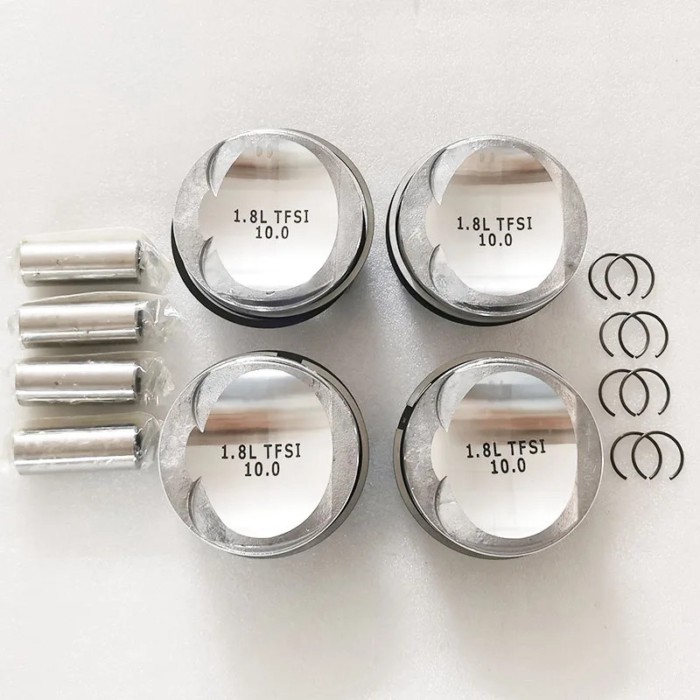 4 PCS EA888 06H107065BK 06H107065T 06H107099AE 06J107065AG Pistons for VW Passat Audi A3 A4 A5 1.8T