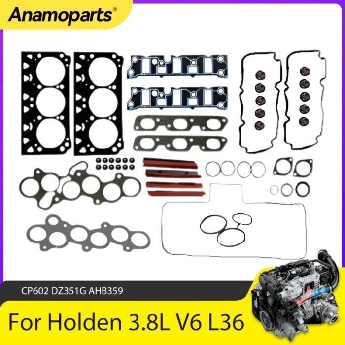 Engine Full Gasket Set Fit 3.8 L V6 GAS L36 For 97-04 GMC Holden Commodores Calais Caprice Crewman