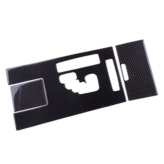 3Pcs/Set Interior Gear Shift Panel Cover Trim Black Carbon Fiber Fit for Lexus IS250 IS350 2006-201