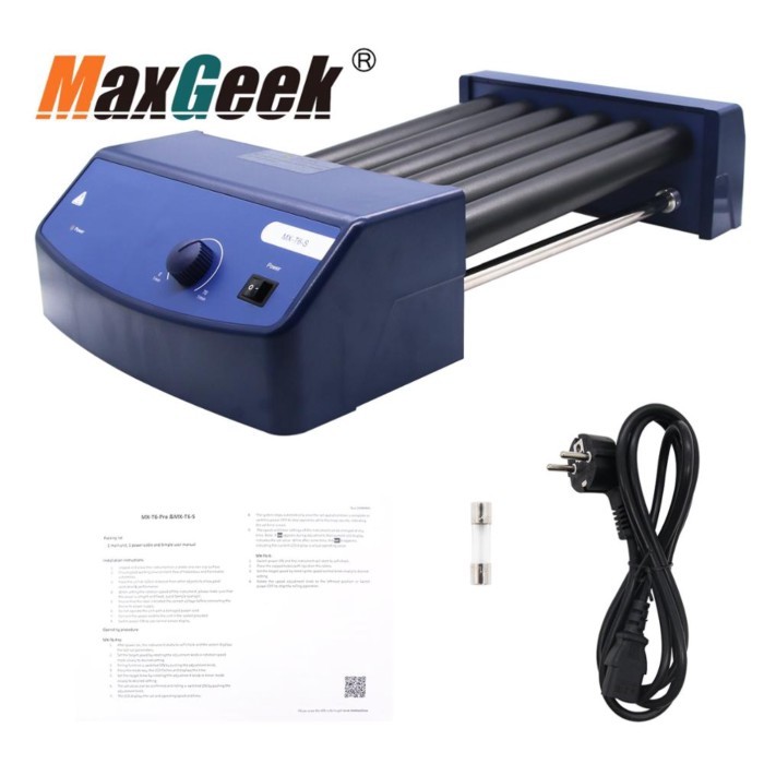 Maxgeek MX-T6-S Blood Roller Mixer w/ Six Rollers Adjustable Speed Max 70RPM Lab Equipment