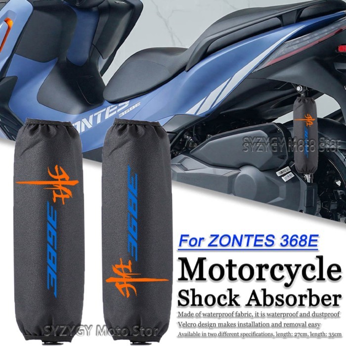 For Zontes zontes 368E 368e Motorcycle rear shock-absorbing waterproof Motorcycle dustproof and ant