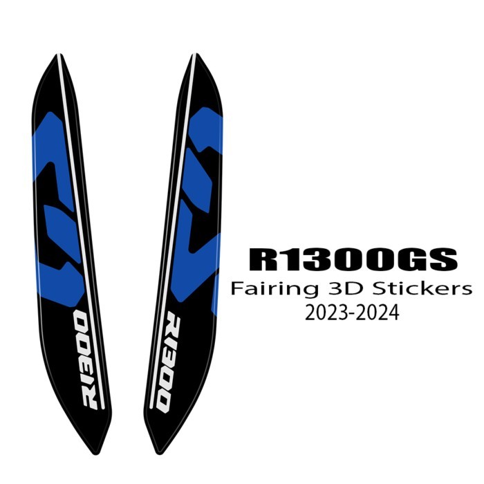 For R1300GS R 1300 GS GS 1300 2024 Accessories Fairing 3D Stickers Motorcycle Epoxy Resin 3D Protec