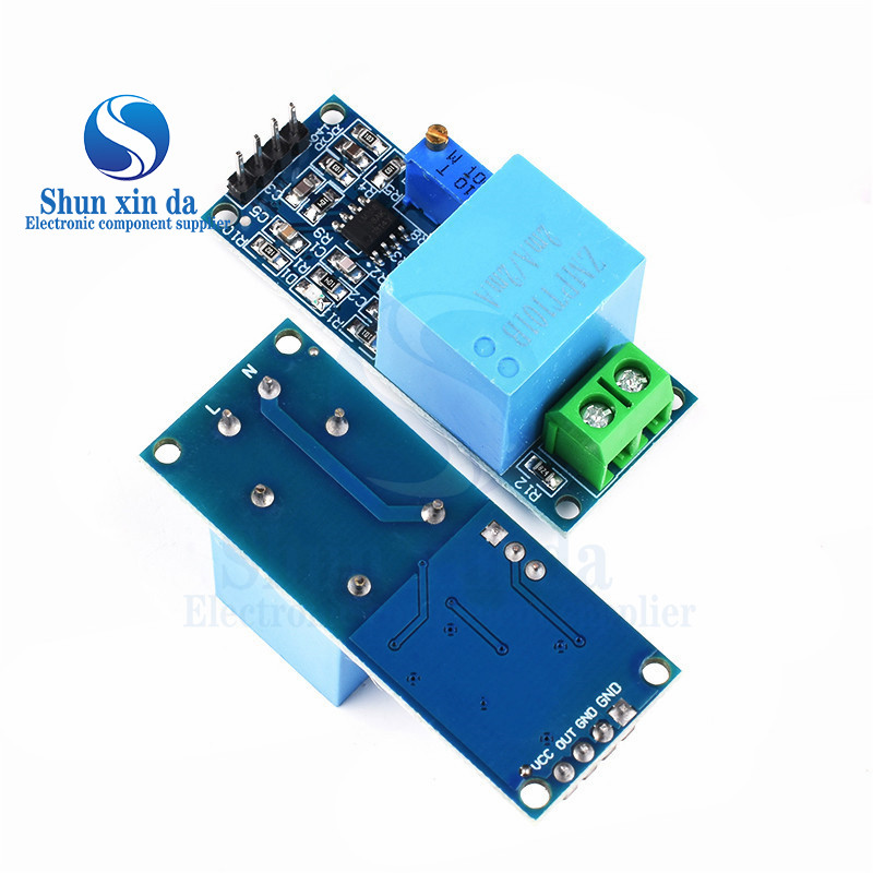 Active เฟสเดียวโมดูลหม้อแปลงแรงดันไฟฟ้า AC เอาต์พุตแรงดันไฟฟ้าเซ็นเซอร์ Mutual Induction Amplifier ส