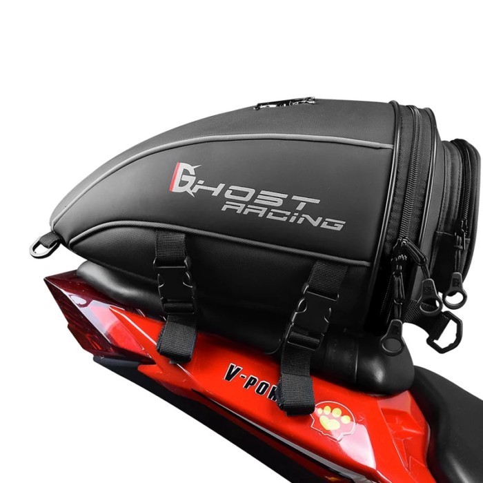 Motorcycle Tail Tank Bag Waterproof Multifunction Backage Motobike 10L Storage Luggage Large Capaci