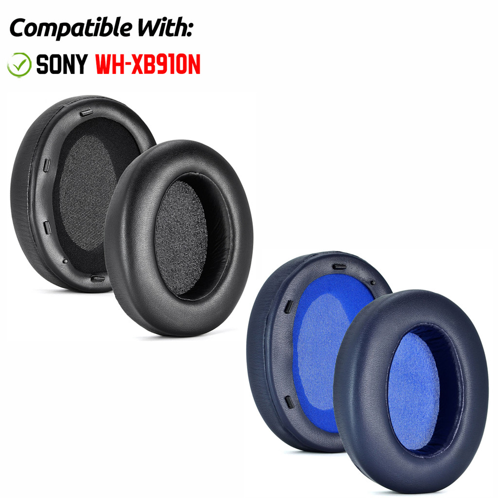 สําหรับ Sony WH-XB910N XB910N หูฟังแผ่นรองหูฟังฟองน้ําชุดหูฟัง Earmuffs เปลี่ยนฝาครอบ