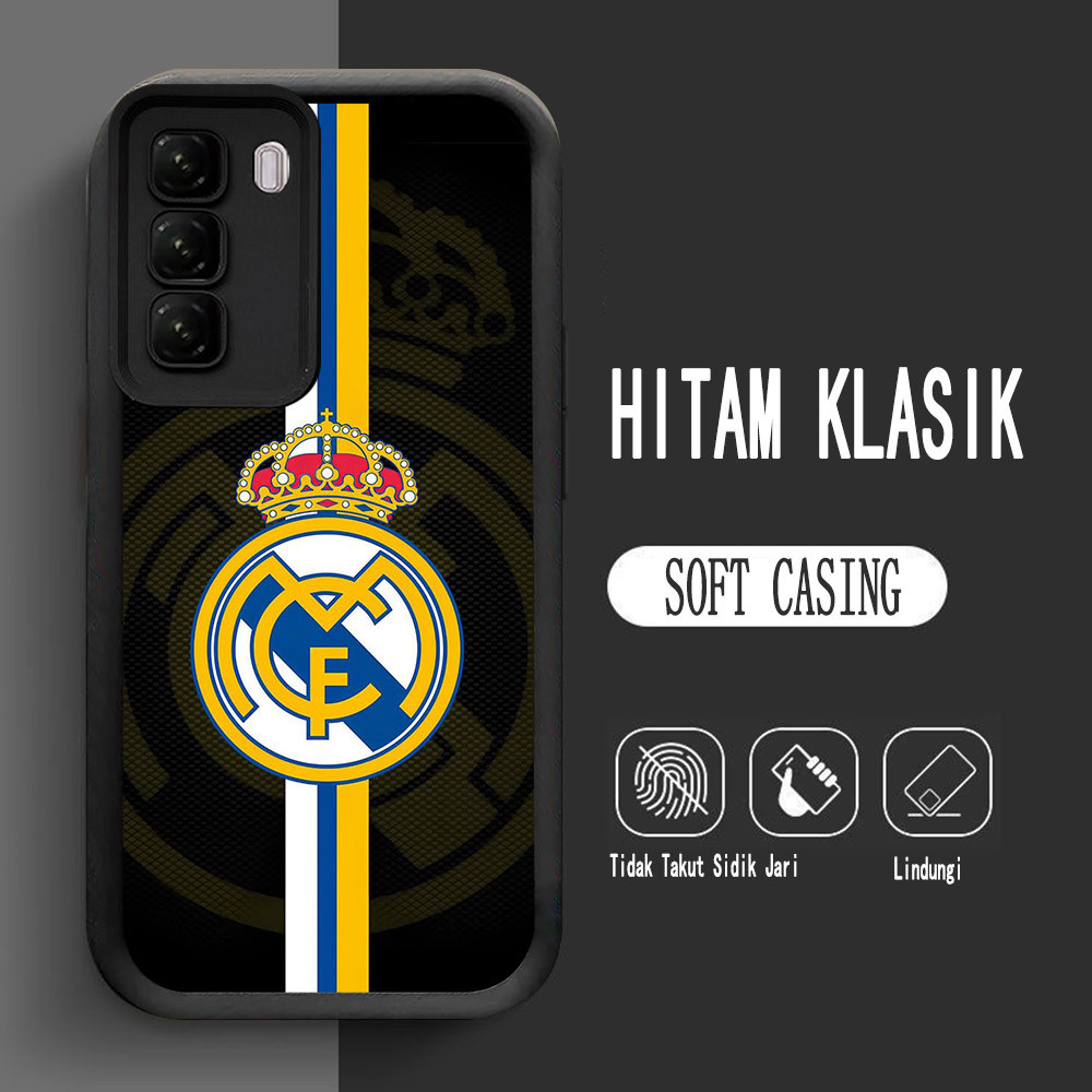 Y-3 R_Real_Madrid เคสซิลิโคนสําหรับ Infinix HOT 50 50i 60 60i Pro Plus Case