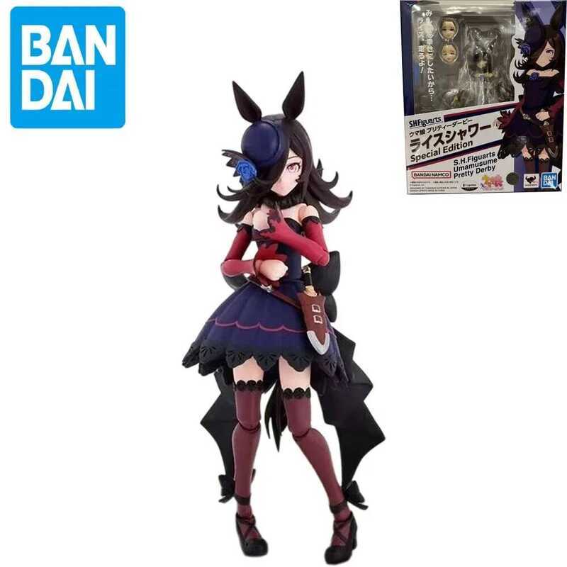 Bandai Genuine SHF Umamusume Pretty Derby Rice Shower Special Edition Anime Action Figure Collectib