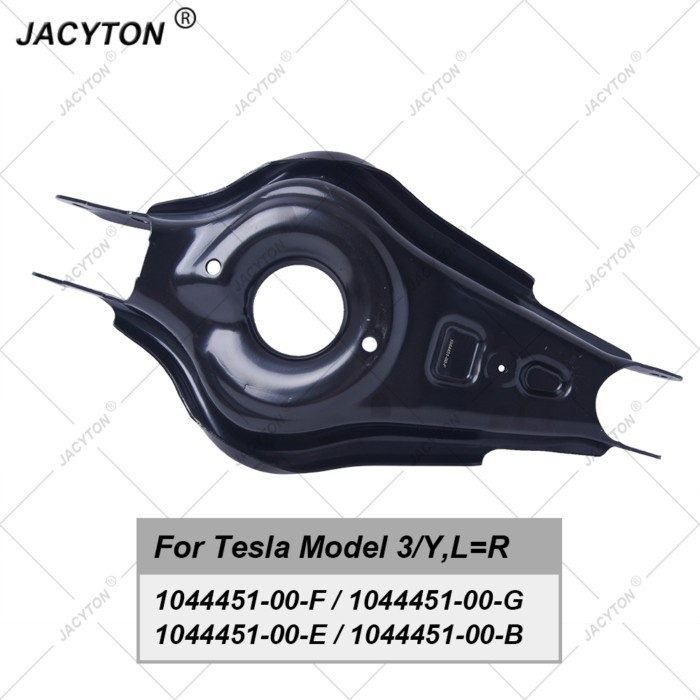 JACYTON Pair Rear Lower Suspension Control Arm For Tesla Model 3 5YJ3 Y 5YJY 104445100F 1044451-00-