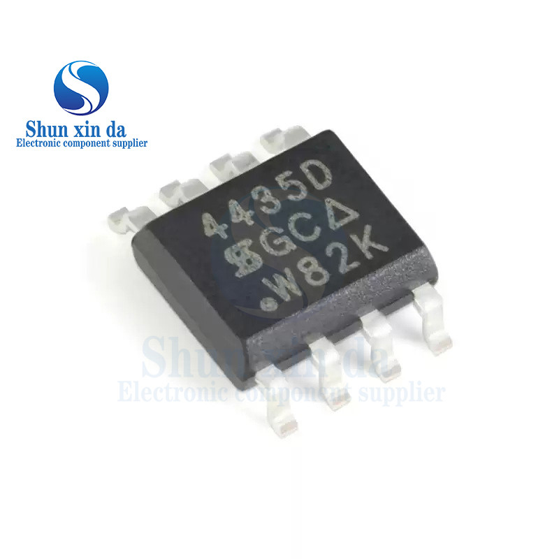 10PCS SI4435DDY-T1-GE3 SI4435DDY SI4435 4435D SOIC-8 30V 8.1A SMD IC P-Channel MOSFET