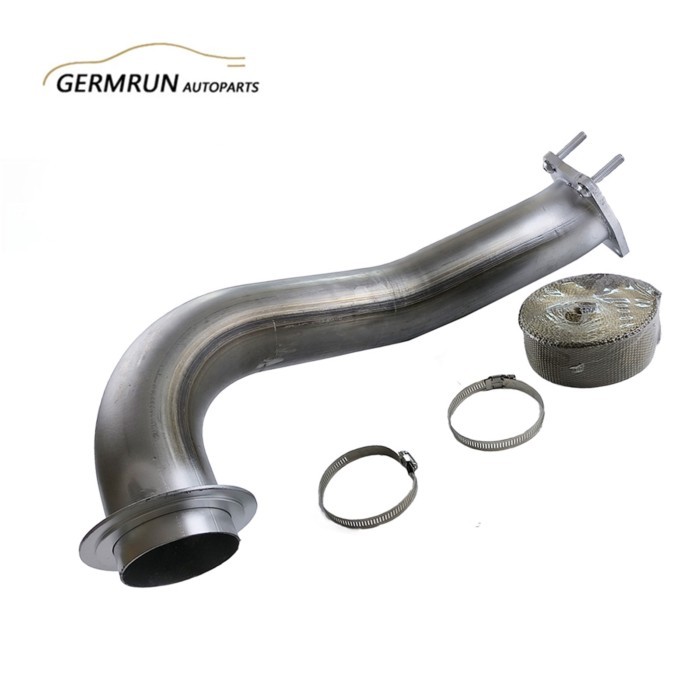 3.5 inch Exhaust Downpipe L5P For Chevrolet Silverado & GMC Sierra 2017-2023 l5p Duramax 6.6L Down