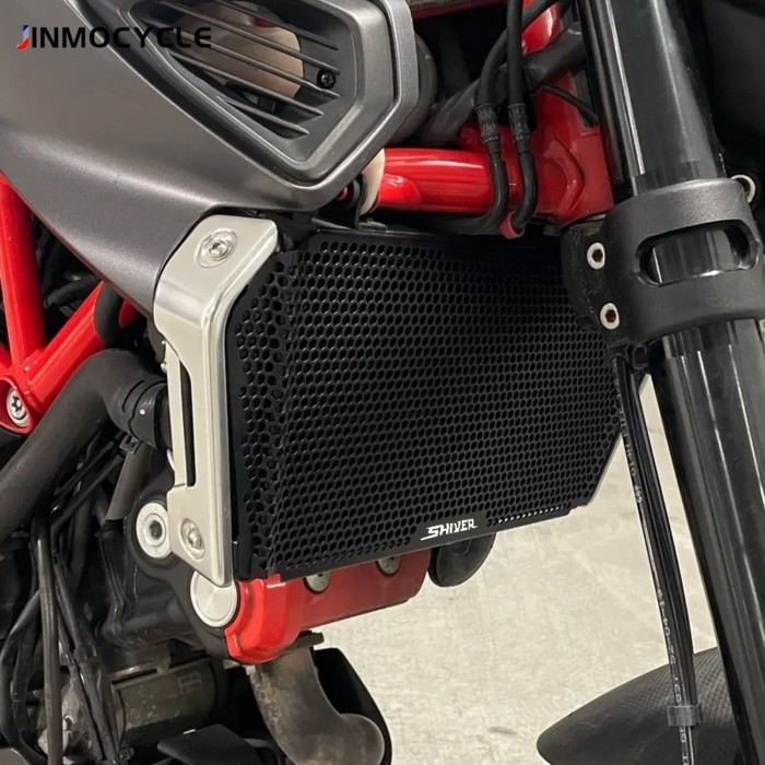 For Aprilia Shiver750 Shiver 750 SL Shiver 900 Radiator Grille Guard Cover Protection Protector Dor