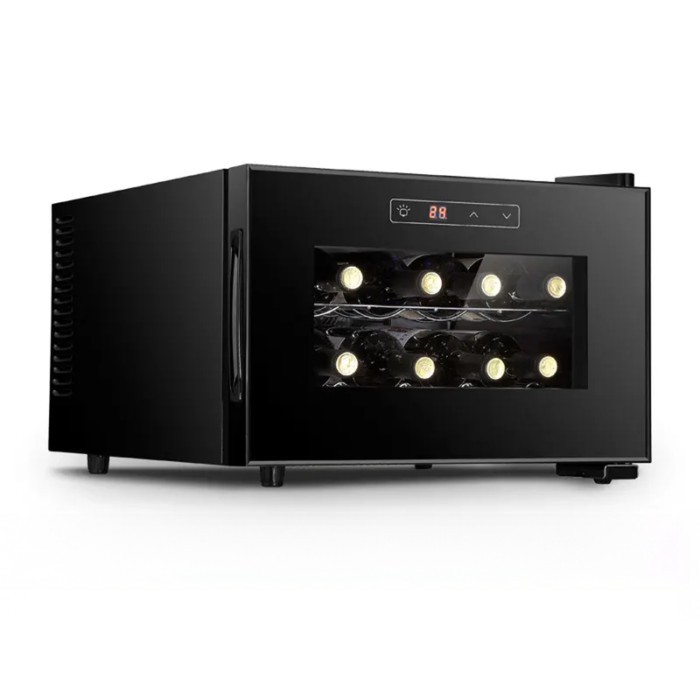 Household 8pcs Wine Cabinet Electric Wine Refrigerator Vinoteca Cooler Thermostat Wine Refrigerator