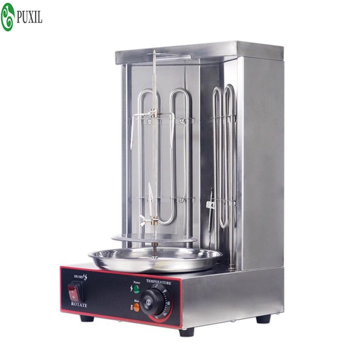 Electric Semi-Automatic Rotating Doner Kebab Machine Chicken Shawarma Grill Machine