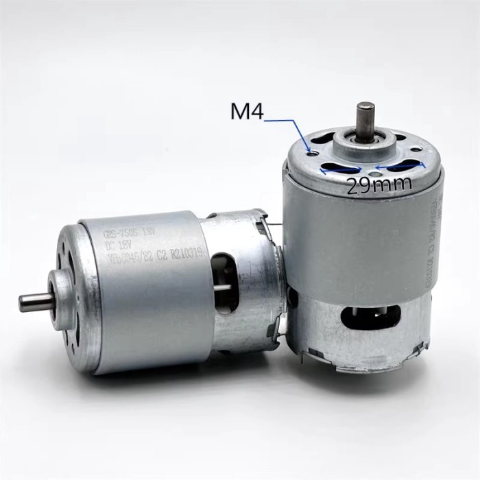DC motor 18V high-speed electric tool motor suitable for electric drills/angle grinders/cutting mac