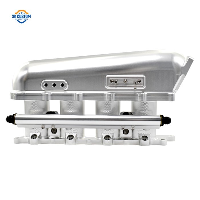 80mm Throttle Body Intake Manifold With Fuel Rail For MITSUBISHI EVO 4-6 4G63 Engine