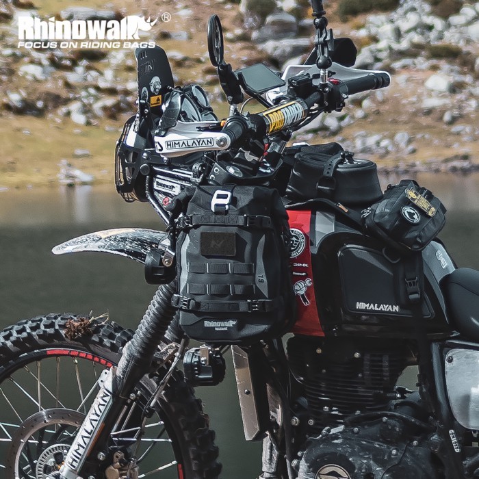 Rhinowalk Motorcycle Bumper Bag Waterproof Frame Crash Bar Pack Outdoor Cycling Tool Placement Bag