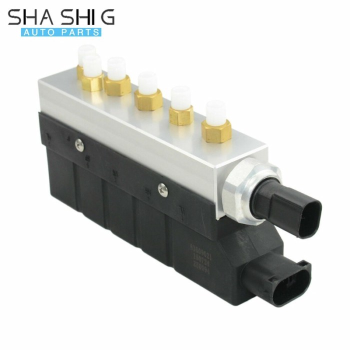 C2C35166 Air Suspension Solenoid Valve Block Vaden Plas For Jaguar XJ XJR XJ6 XJ8 X350 X358 2W933B4
