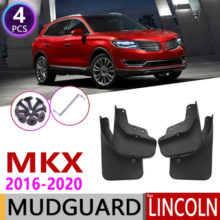 Front Rear Car Mudflap for Lincoln MKX Nautilus 2016~2020 Fender Mud Guard Flap Splash Flaps Mudgua