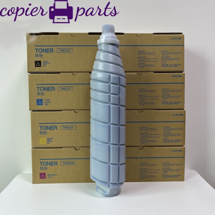 TN622 Toner Cartridge for Konica Minolta Bizhub C1085 C6100 C1100 C6085 TN-622 TN622M TN622K TN622Y
