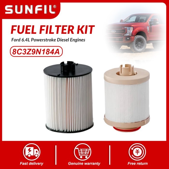 For Fuel Filter Kit 8C3Z9N184A 8C3Z9N184C 8C3Z-9N184-A 8C3Z-9N184-C