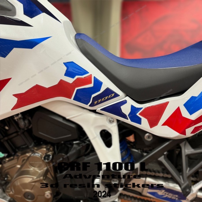 Africa Twin 1100 Adventure Accessories Sticker 3D Epoxy Resin Sticker for Honda Africa Twin 1100 L