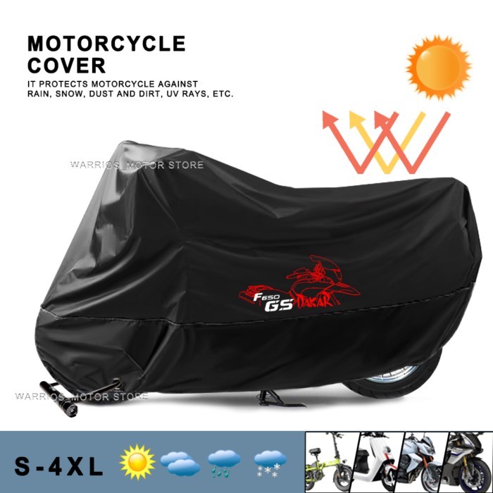 Motorcycle Cover Outdoor Rain Dustproof UV Protector Covers For BMW F650GS DAKAR