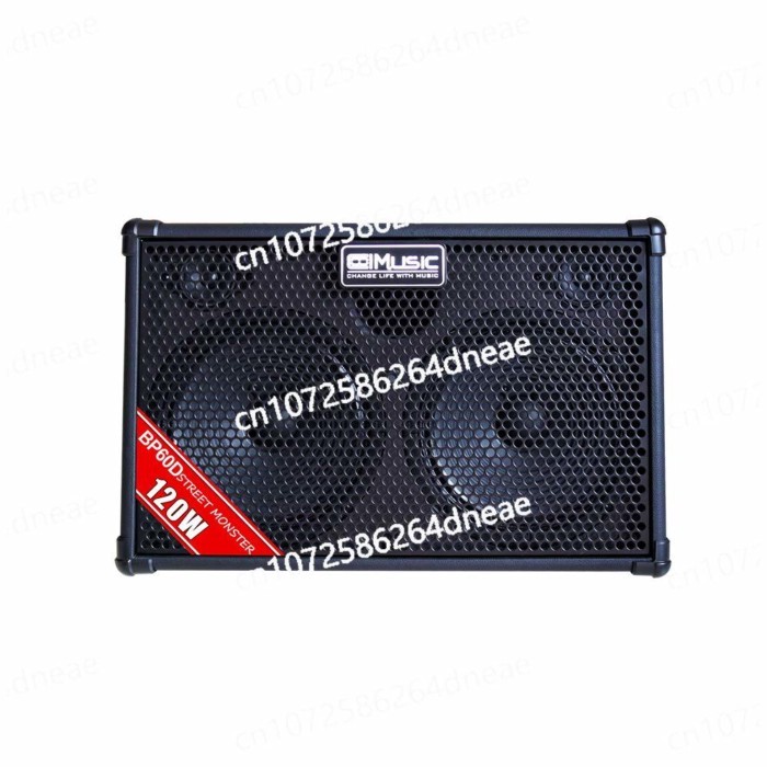 Ukulele Piano Speaker Sax Violin Practice AMP Bluetooth Coolmusic BP60D 120W Acoustic Amplifier Out