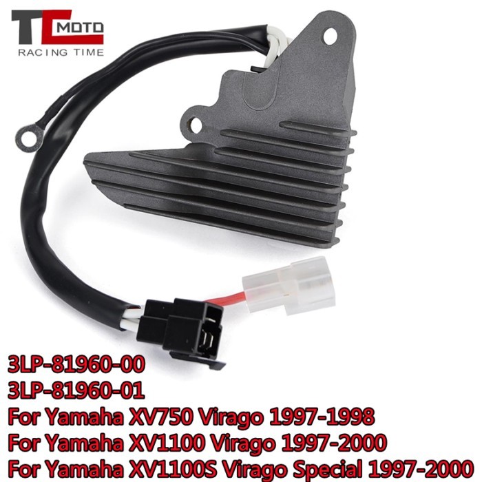 Motorcycle Voltage Regulator Rectifier For Yamaha XV750 XV1100 XV1100S Virago XV 750 1100 3LP-81960