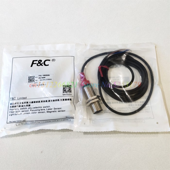 New Original F&C Proximity Switch Sensors F3L-18KS08-N/N2/P/P2 R2M