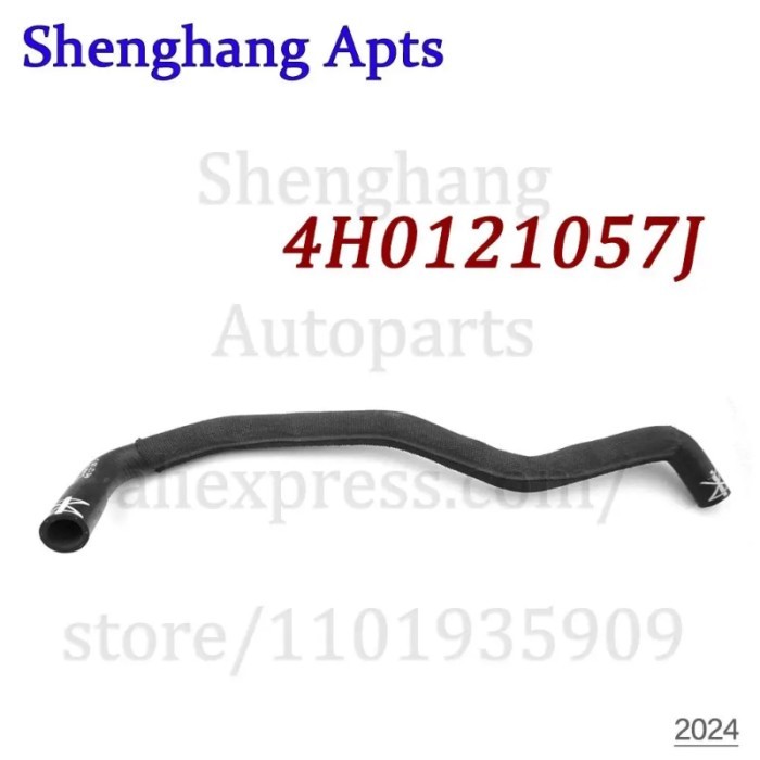 Engine Coolant Hose Pipe For Audi A8 D4 4H S8 Quattro 3.0 Petrol 2010 2011 2012 2013 4H0121057J,4H0
