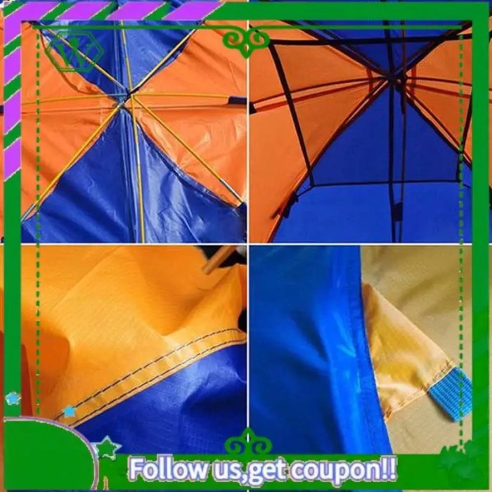 AC34-3 Person Inflatable Boat Awning Kayak Awning Canopy Tent Fishing Boat Rainproof Awning With Du