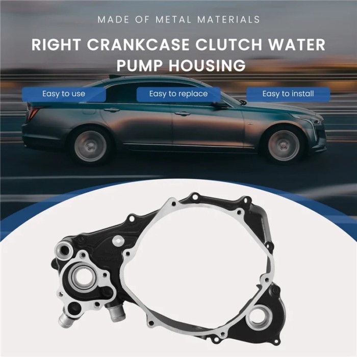 AC34-Right Crankcase Clutch Water Pump Housing 11340-KS7-831 11340KS7831 Right Crankcase Cover For
