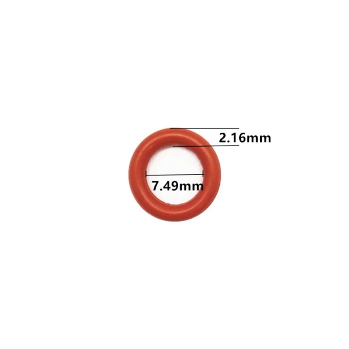200pieces 7.49*2.16mm fuel injector seals Oring for Mazda Engine replacement parts (AY-O2005)