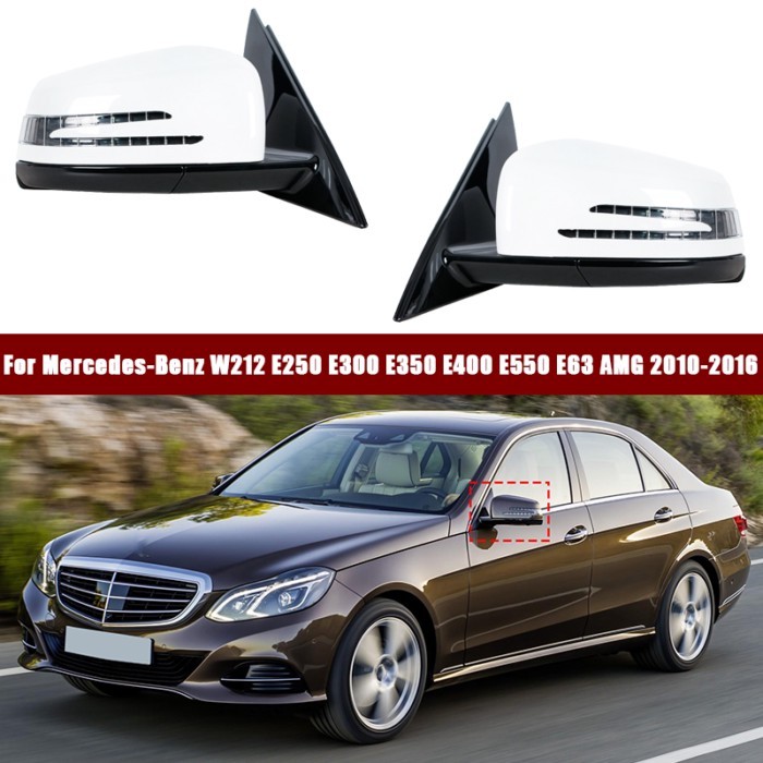 Car Accessories For Mercedes-Benz W212 E250 E300 E350 E400 E550 E63 AMG 2010-2016 Auto Side Rearvie
