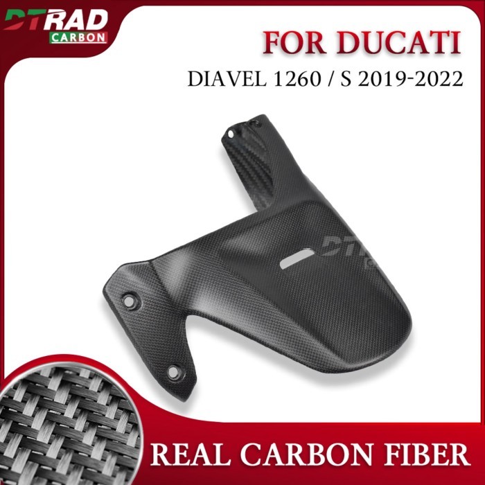 For DUCATI Diavel 1260 1260S 2019 - 2022 1260 Accessories Carbon Fiber Rear mudguar Motorcycle Fend