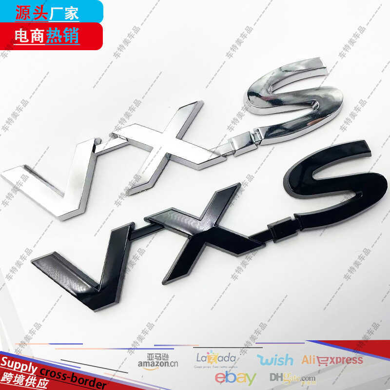 เหมาะสําหรับ Land Cool Luze VXS Domineering GLX Land Cruiser VXS Prado GLX โลโก้รถ V6 V8 Displacemen