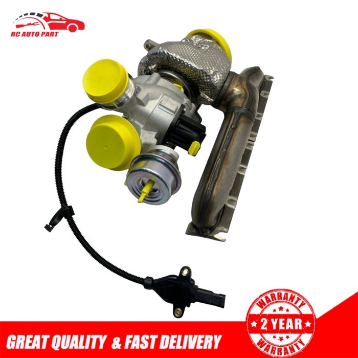 For BENTLEY BENTAYGA 6.0 W12 2015-2019 Right Turbocharger Twin Turbo Rh 07P145721
