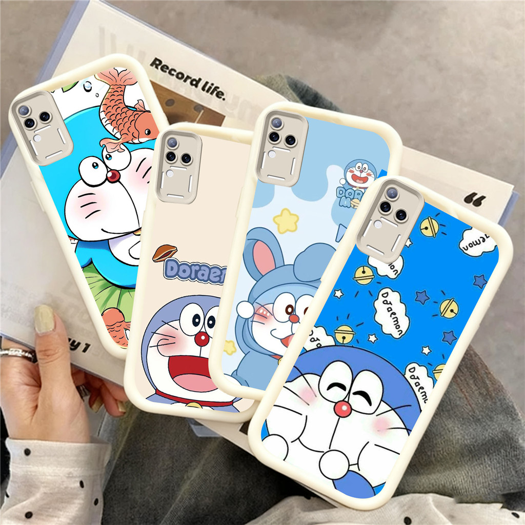 WB42 Doraemon สําหรับ Hp ชุบ VIVO Y53S Y51A V40 Y200 Y33 Y51S Y300 Y02S Z1 Y200e Y19S Y01 Pro 5G TPU