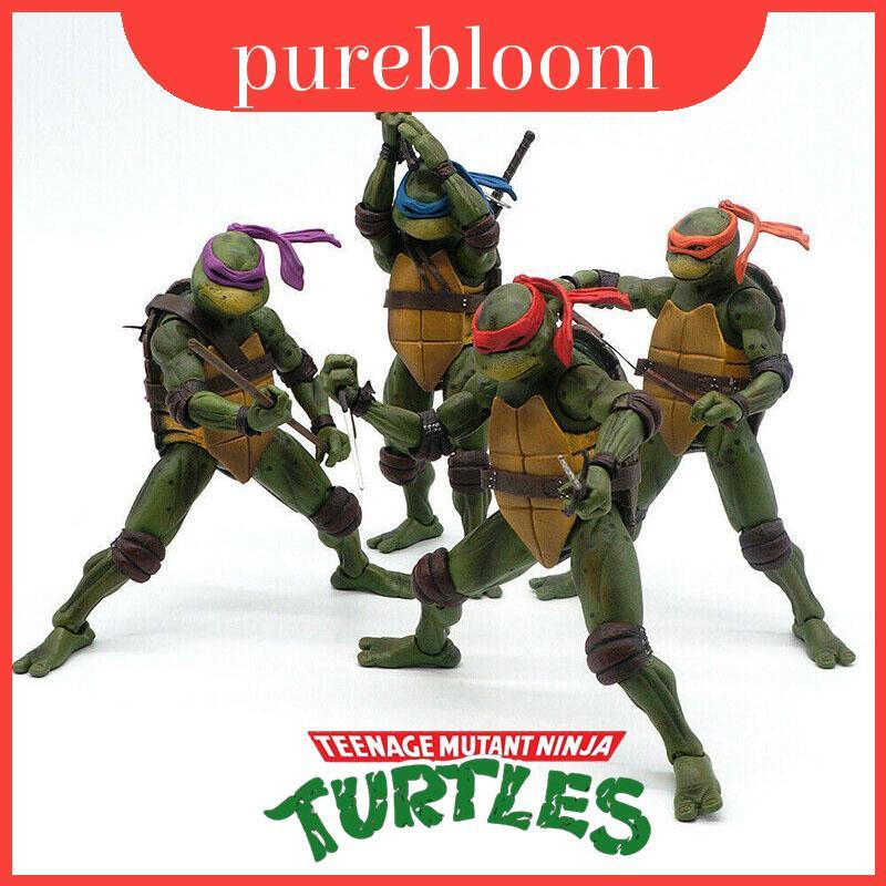 Neca 7 "สะสม Tmnt Ninja Turtles แอ็คชั่นของเล่นรุ่น
