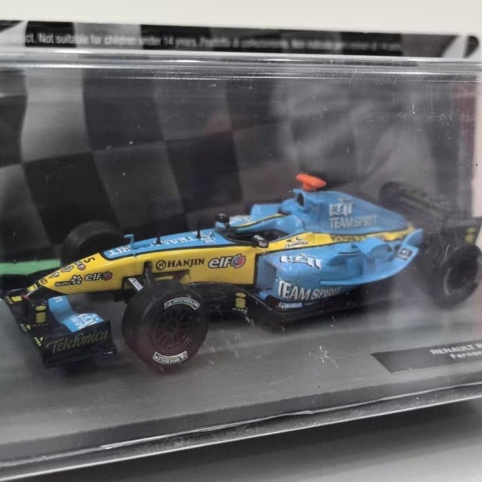 IXO 1/43 RENAULT R25 2005 #5 F1 Renault Formula Car Model Alloy Out of Print Model