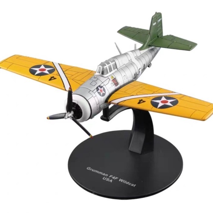 DeAGOSTINI Masterpiece Aircraft 1/72 No.86 American F4F Wildcat Fighter สําเร็จรูปโลหะผสมรุ่นยี่ห้อใ