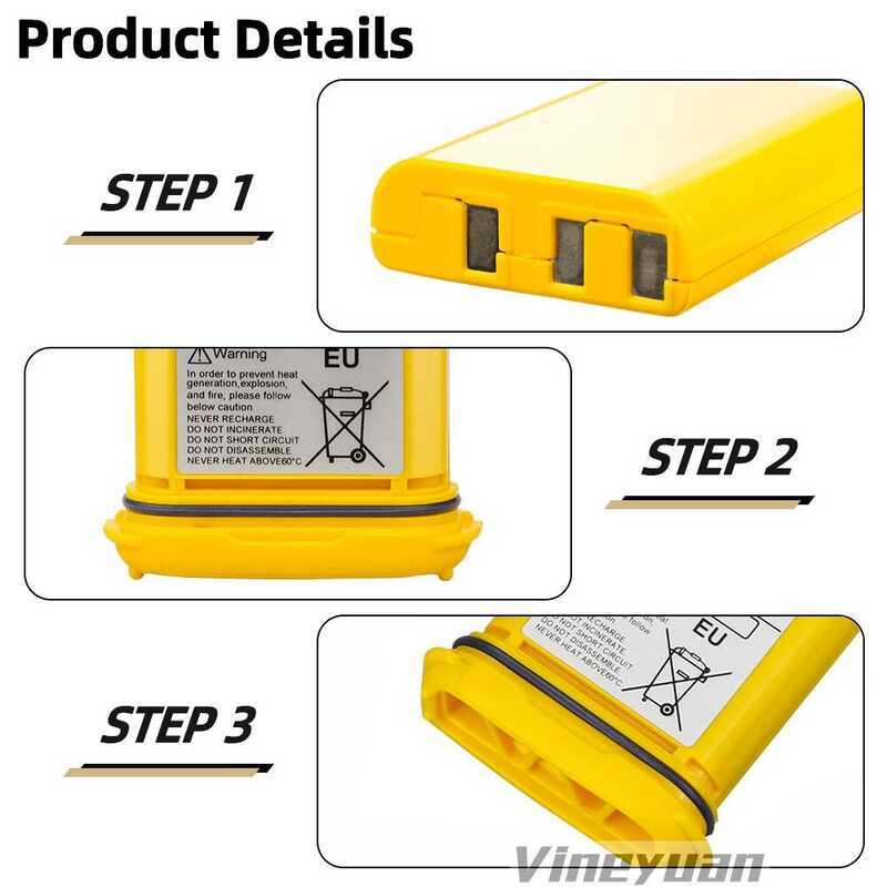 ▥ แบตเตอรี่สำรองแบบใช้แล้วทิ้ง 9.0V 3000Mah ICOM Bp-234 สำหรับวิทยุ Icom Ic-Gm1600 Ic-Gm1600e I
